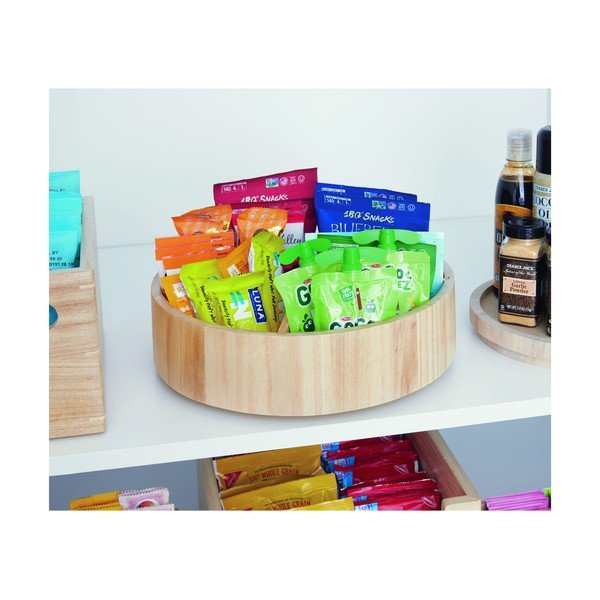 Organizator pentru mirodenii rotativ din lemn Merry-go-round – iDesign/The Home Edit-image-1