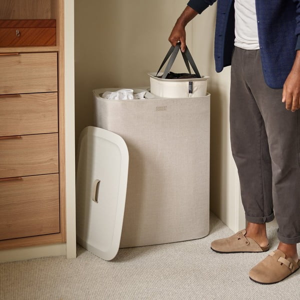 Coș de rufe din material textil 90 l Tota – Joseph Joseph-image-1