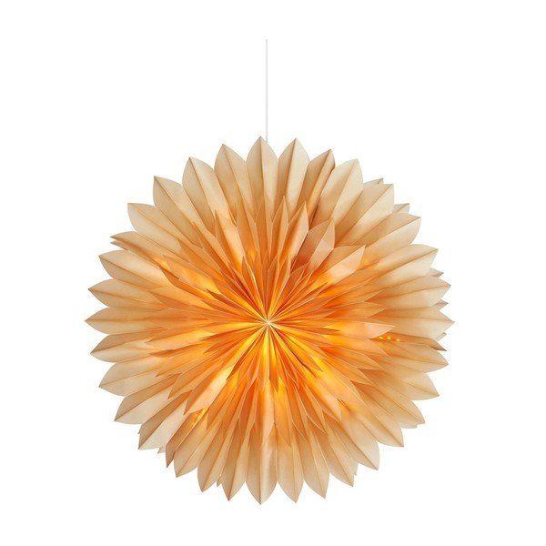 Decorațiune luminoasă de Crăciun portocalie suspendată Solina – Markslöjd