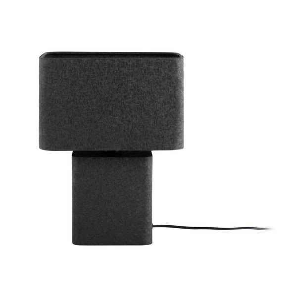 Veioză neagră din metal (înălțime 33 cm) Boaz Recto – Leitmotiv-image-3