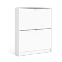 Pantofar alb cu deschidere înclinată Shoes – Tvilum