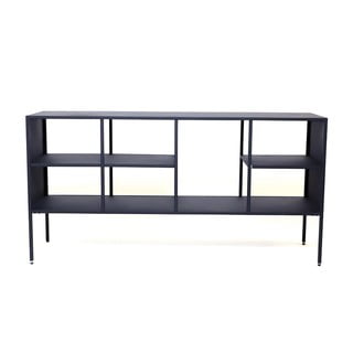 Raft metalic Canett Brooks, lățime 140 cm, negru