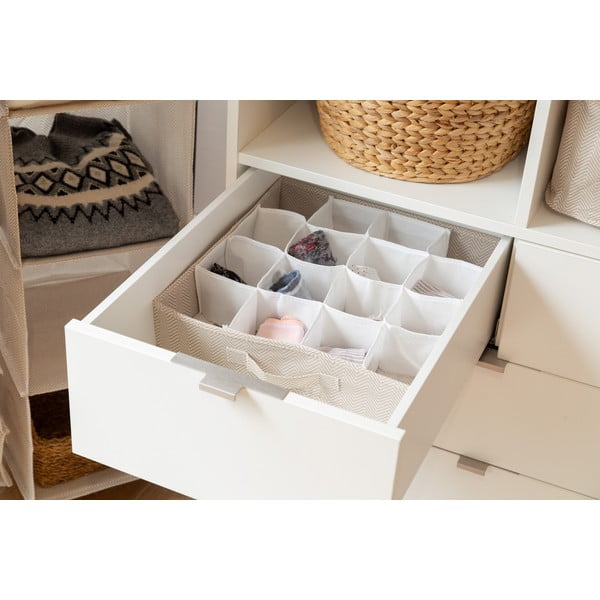 Organizator pentru sertare din material textil Nancy – Compactor-image-1