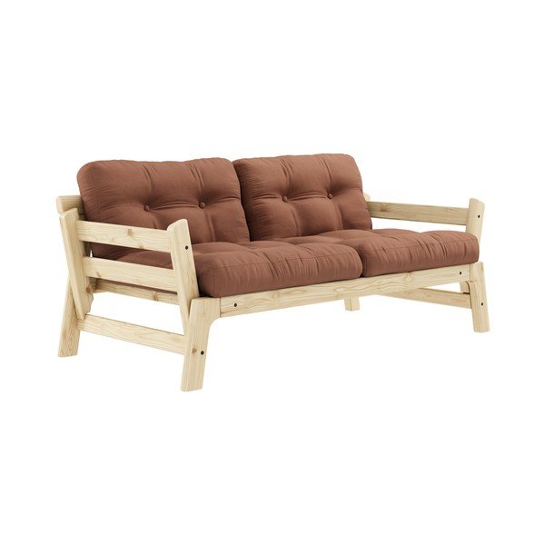 Canapea variabilă Karup Design Step Natural Clear/Clay Brown-image-3