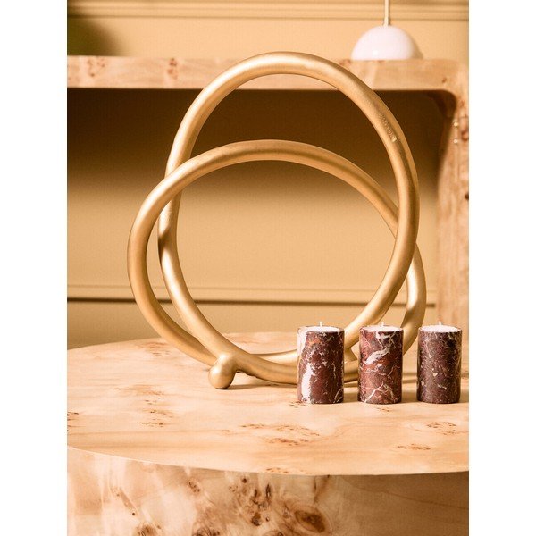 Măsuță de cafea în culoare naturală rotundă ø 80 cm Mota – Premier Housewares-image-4