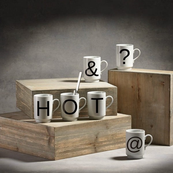 Cană porțelan KJ Collection D, 250 ml-image-1