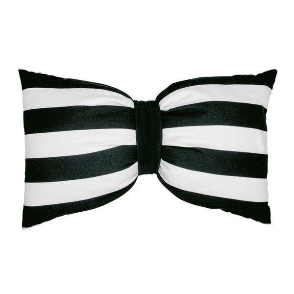 Pernă Miss Étoile Bow Stripes, 35 x 60 cm