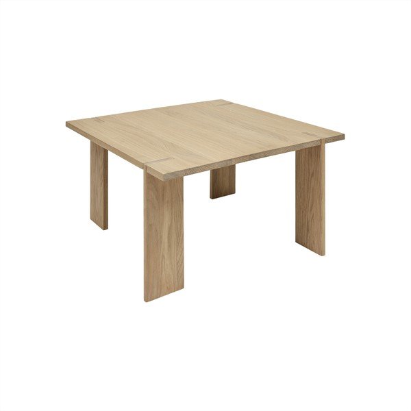 Măsuță de cafea în culoare naturală din lemn de stejar 75x75 cm Oy – OYOY Living Design