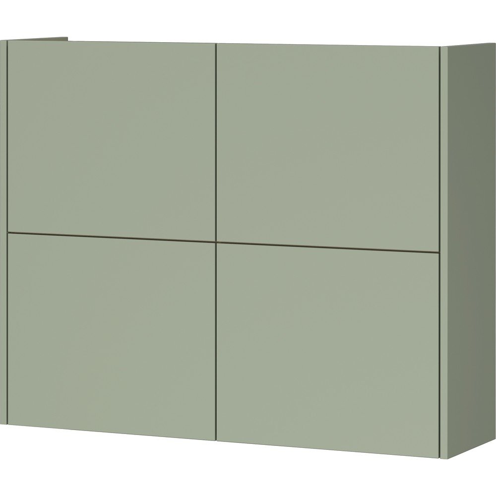 Dulap verde prăfuit cu aspect mat suspendat 97x79x27 cm Binetto – Germania