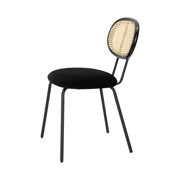 Scaun dining Mauro Ferretti Osaka, negru-image-2