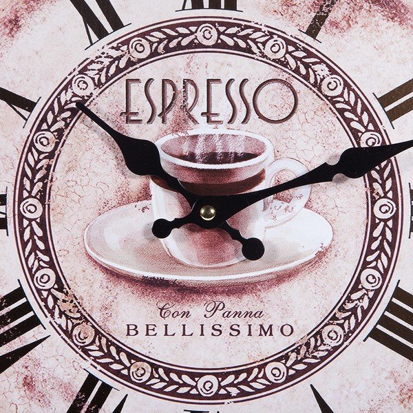 Ceas de perete Espresso Red-image-1