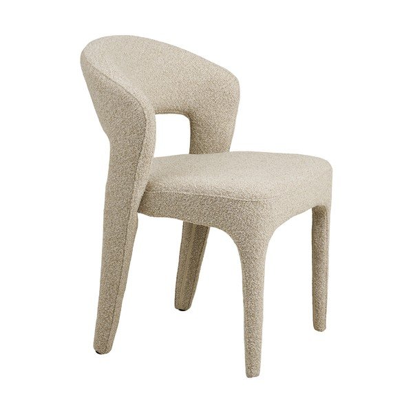 Scaun de dining bej tapițat Belmont – House Nordic-image-3