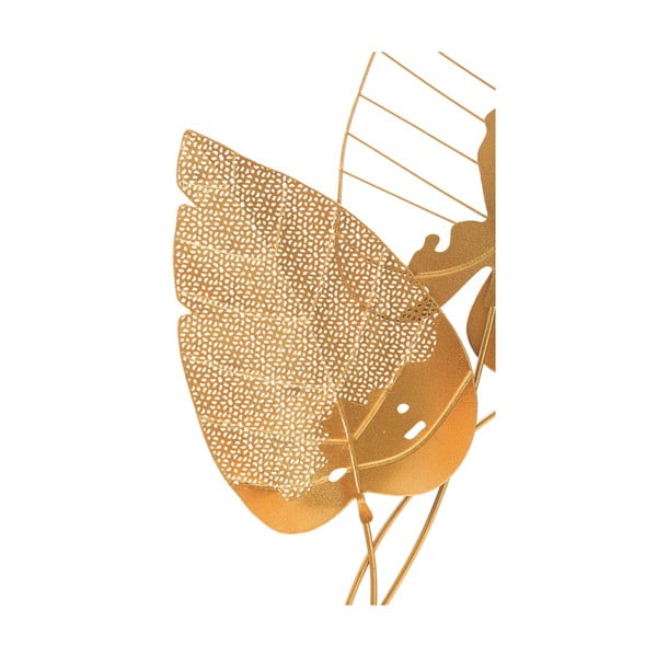 Decorațiune de perete din metal 53x84,5 cm Autumn Leaf - Mauro Ferretti-image-2