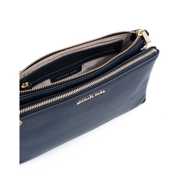 Geantă din piele Michael Kors Crossbody, albastru închis-image-1