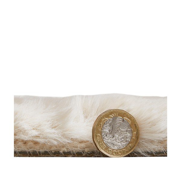 Covor Think Rugs Super Teddy, 60 x 120 cm, alb crem-image-3