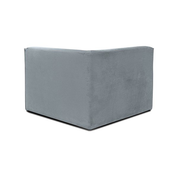 Modul pentru canapea gri cu tapițerie din catifea reiată  (cu colț variabil) Sting – Scandic-image-2