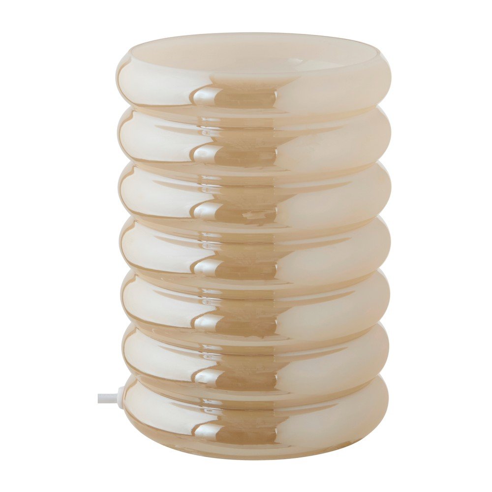 Veioză crem din sticlă (înălțime 16 cm) Apelqvist – Jotex