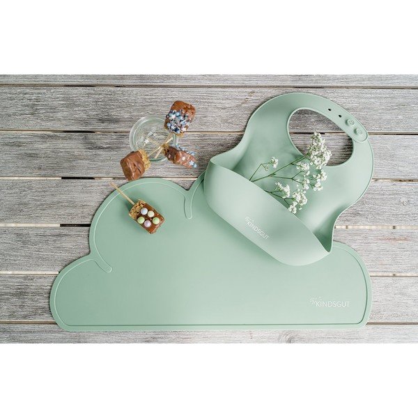 Suport din silicon pentru masă Kindsgut Cloud, 49 x 27 cm, verde-image-3