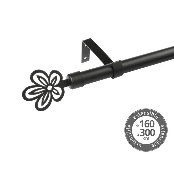 Galerie de perdea 160-300 cm extensibilă din metal – Casa Selección-image-1