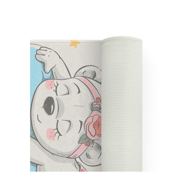 Covor pentru copii alb 80x140 cm Happy Dreams – Oyo Concept-image-4