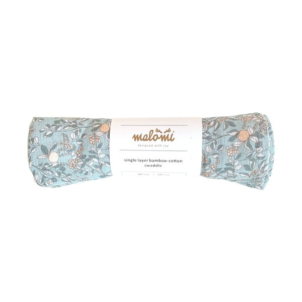 Pătură pentru copii albastră 120x120 cm Apricot – Malomi Kids-image-1