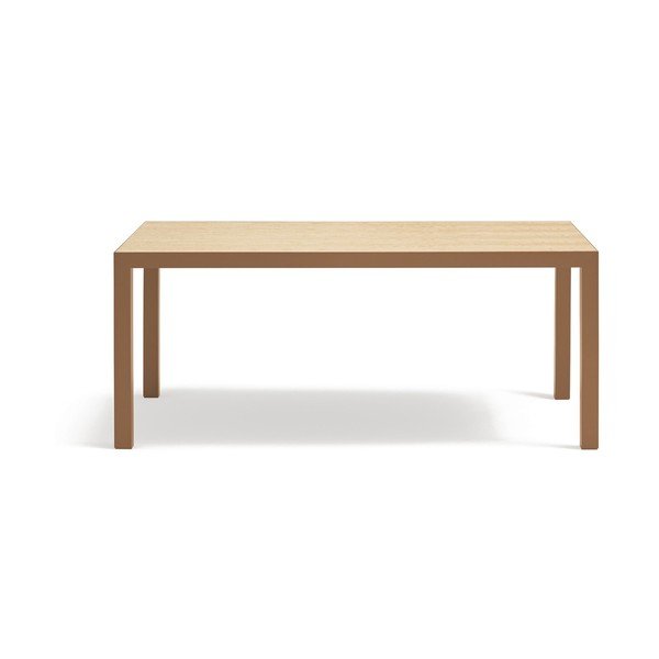 Masă de dining cu blat din lemn de stejar 75x180 cm Alma – Teulat-image-2
