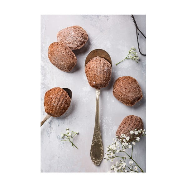 Formă de copt pentru madlene din silicon 17,5x29,5 cm – Orion-image-1