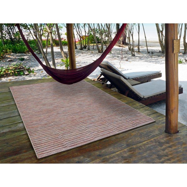 Covor pentru exterior Universal Bliss, 55 x 110 cm, roșu-image-1
