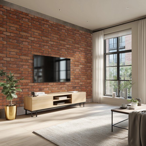 Panouri acustice 2 buc. din material textil 60x60 cm Bricks – Styler-image-2