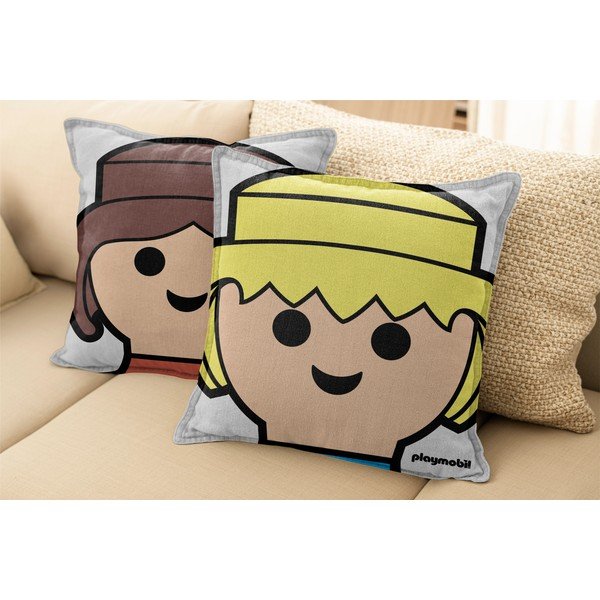 Pernă pentru copii din amestec de in – Playmobil-image-2