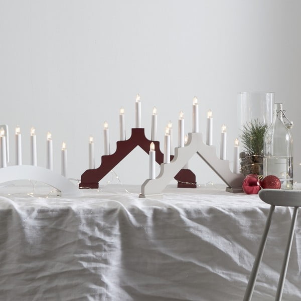 Decorațiune luminoasă burgundy Ada – Star Trading-image-1