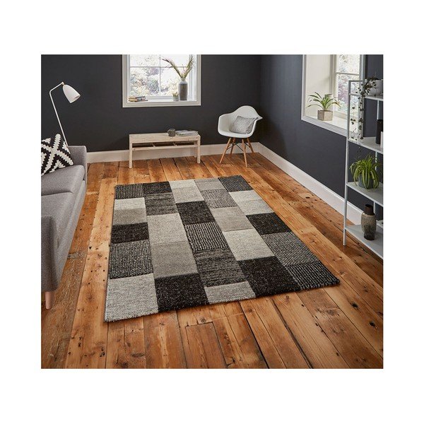 Covor Think Rugs Brooklyn, 160 x 220 cm, gri-image-1