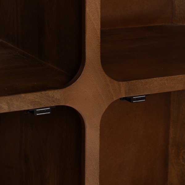 Dulap maro din lemn de mango 104x110x45 cm Nosy – Ixia-image-3