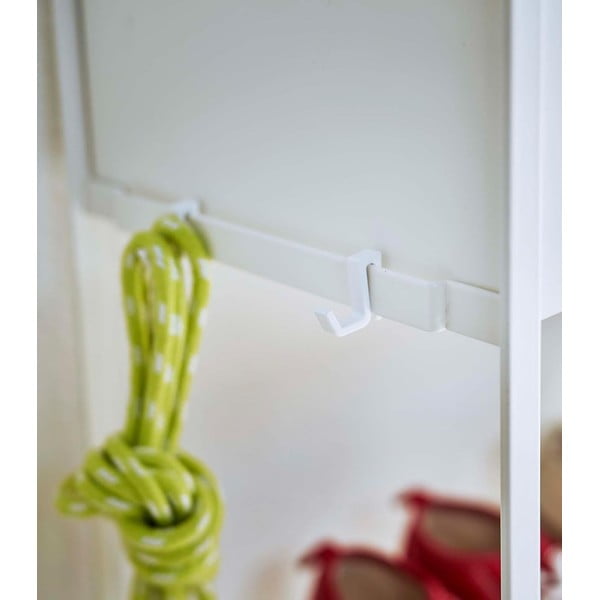 Pantofar pentru copii alb din metal 74,5x74,5x22 cm Tower – YAMAZAKI-image-2