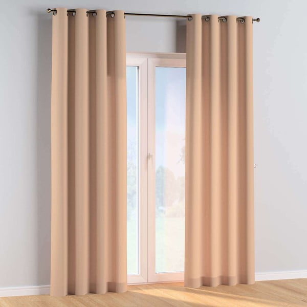 Draperie bej 260x130 cm Cotton Story - Yellow Tipi-image-3