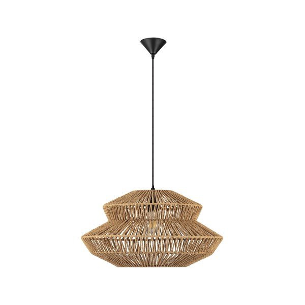 Lustră în culoare naturală cu tapițerie din frânghie ø 50 cm Nua – Nova Luce