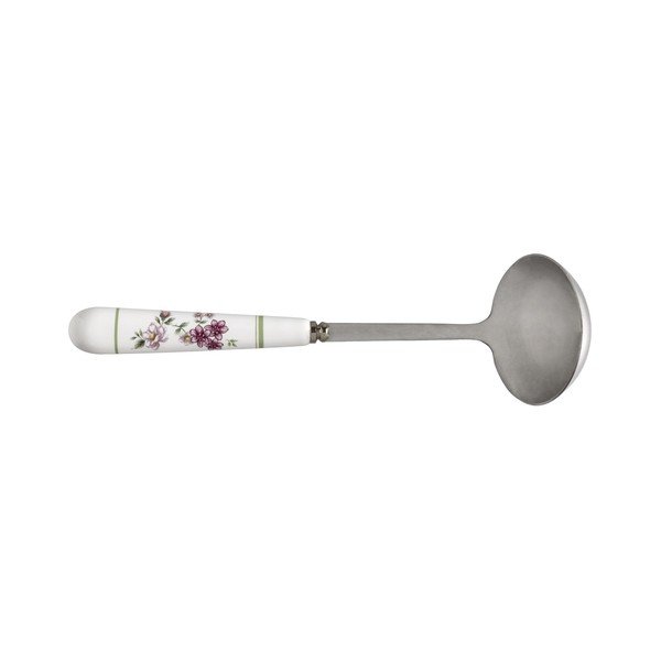 Polonic cu mâner din ceramică Brandani Nonna Rosa-image-1