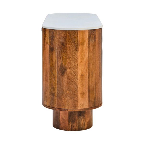 Comodă în culoare naturală din lemn de mango 140x75x45 cm Torcino – Premier Housewares-image-2