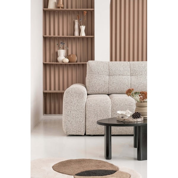 Colțar modular bej extensibil/cu spațiu de depozitare (cu colț pe partea dreaptă) Lulu – Miuform-image-4