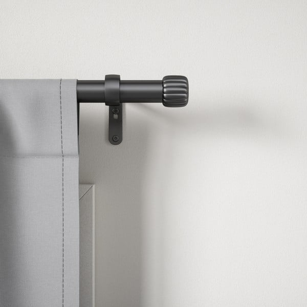 Galerie de perdea negru-mat extensibilă din oțel 168 - 305 cm Cleo – Umbra-image-1