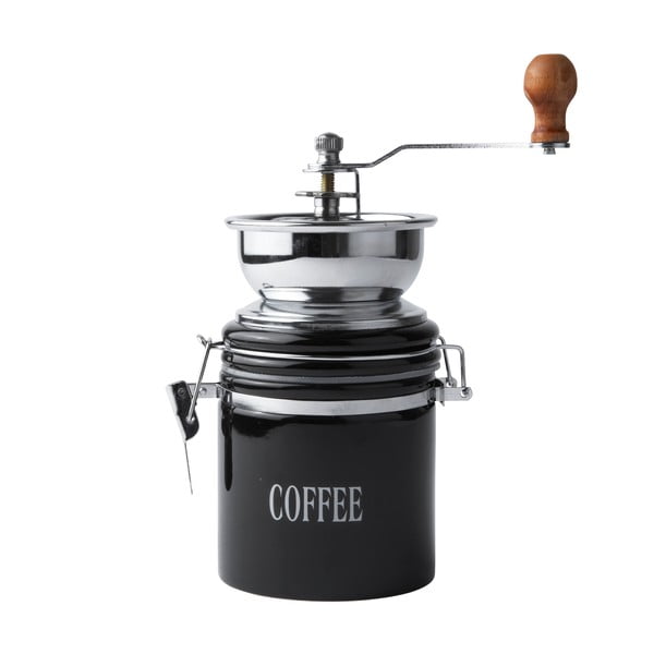 Râșniță cafea, din porțelan, Galzone Coffee Mill, negru