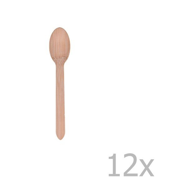 Set 12 linguri din bambus Bambum Ledo-image-1