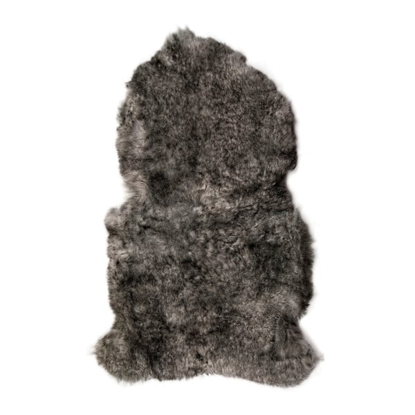 Blană de oaie cu fir scurt Arctic Fur Lina, 90 x 60 cm, gri