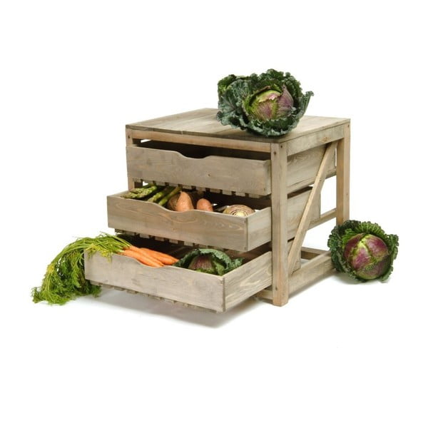 Suport din lemn pentru legume Garden Trading Vegetable Store