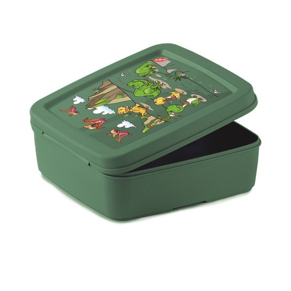 Cutie de gustări pentru copii verde Dinosaur – Snips-image-4