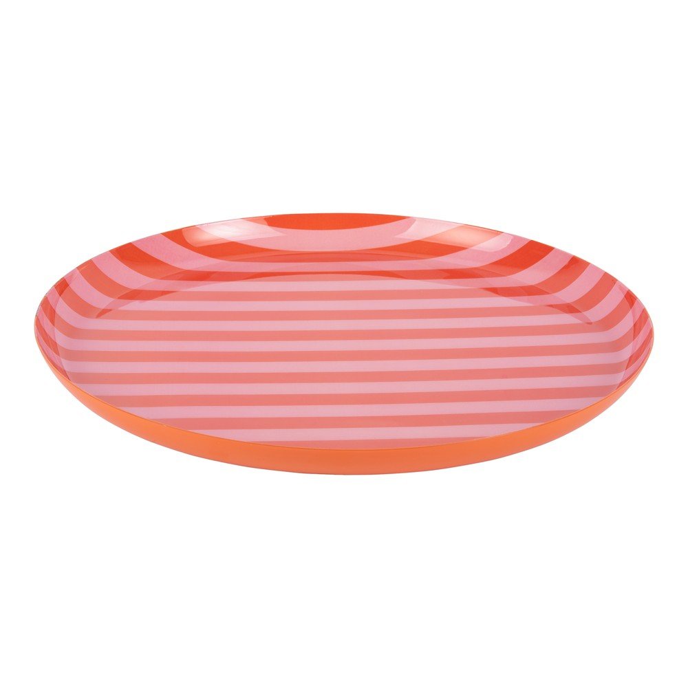Farfurie portocalie/roz-deschis din fier ø 30 cm Animado – PT LIVING