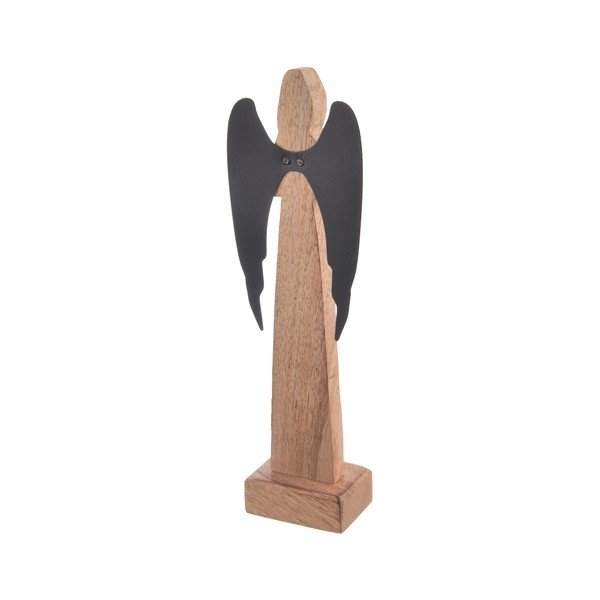 Statuetă din lemn (înălțime 27 cm) Angel – Orion-image-3