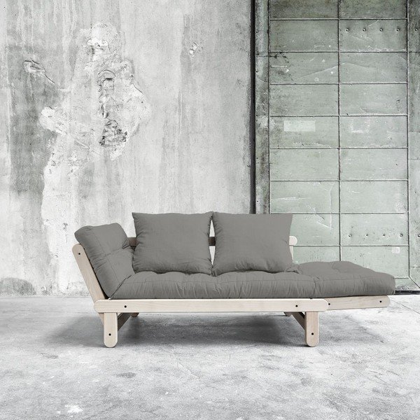 Canapea extensibilă Beat Beech/Granite Grey-image-1