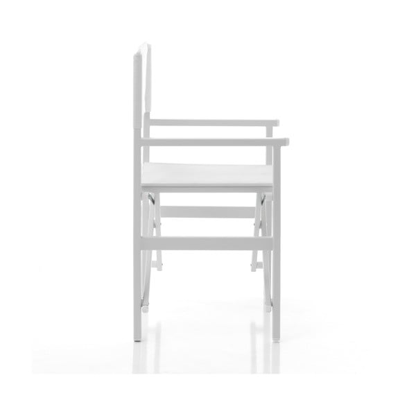 Scaun de grădină alb din metal Milos – Tomasucci-image-1