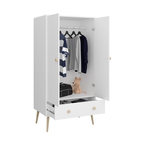 Șifonier de copii alb 80x159,8 cm Gaia - Tvilum-image-4